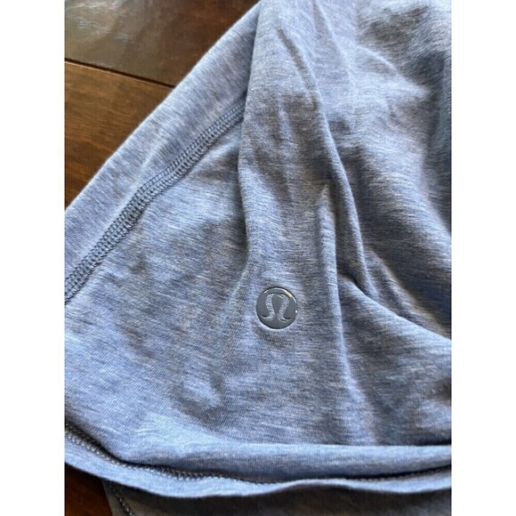 Lululemon Blue Tie Cross Open Back Sleeveless Tank Read Below - Picture 3 of 4